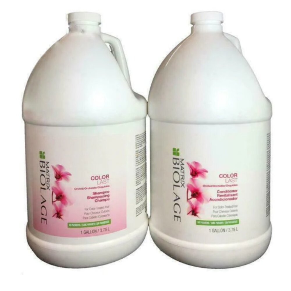 ***SALON SIZE Matrix Biolage Color Last Care Shampoo & Conditioner Duo 1 Gallon
